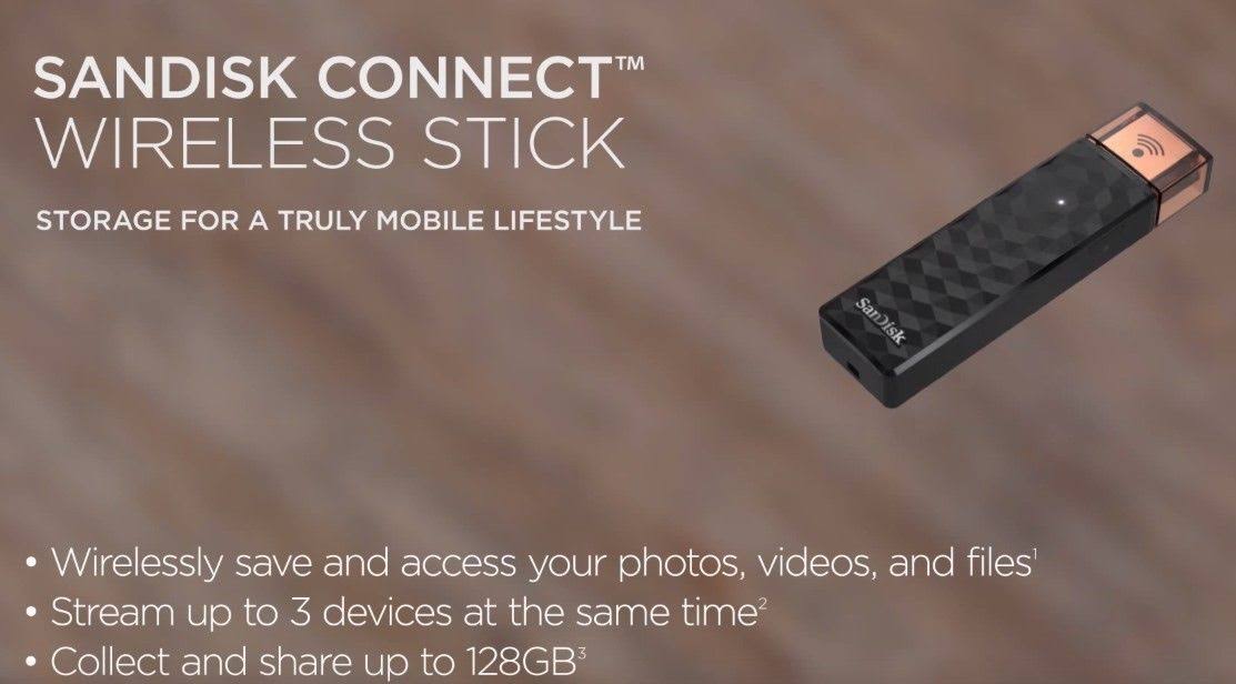 Wireless Stick Network Drive Y492