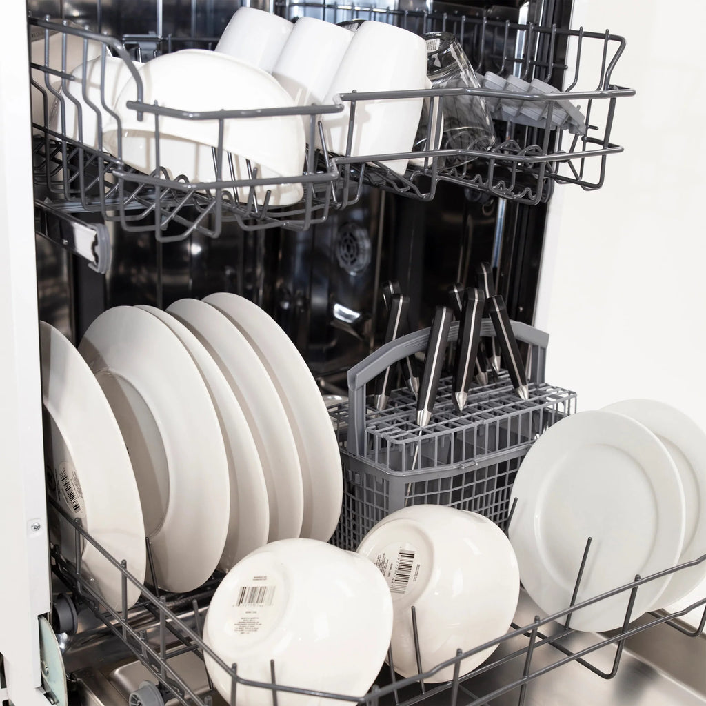 24" Front Control White Dishwasher I63946