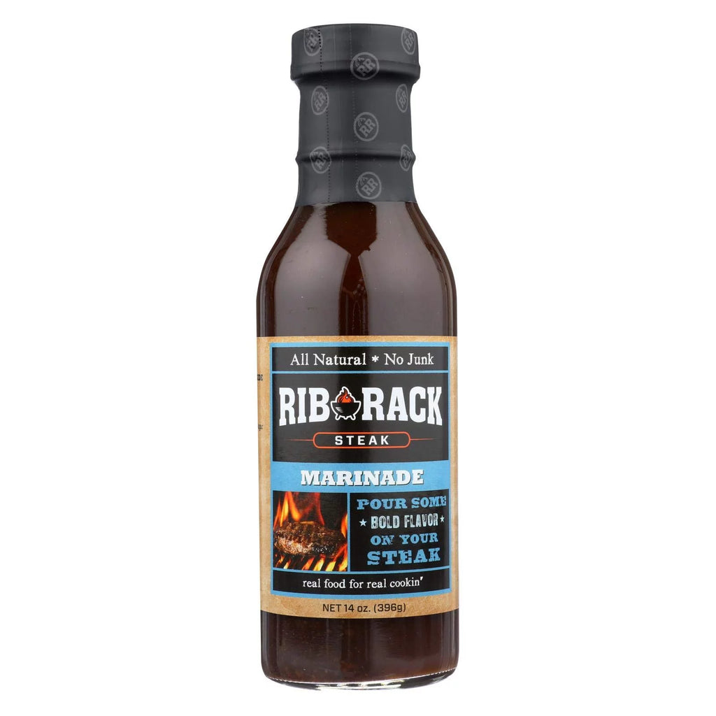 14 Oz Pack Of 6 Rib Rack Sauce Marinade Steak B278