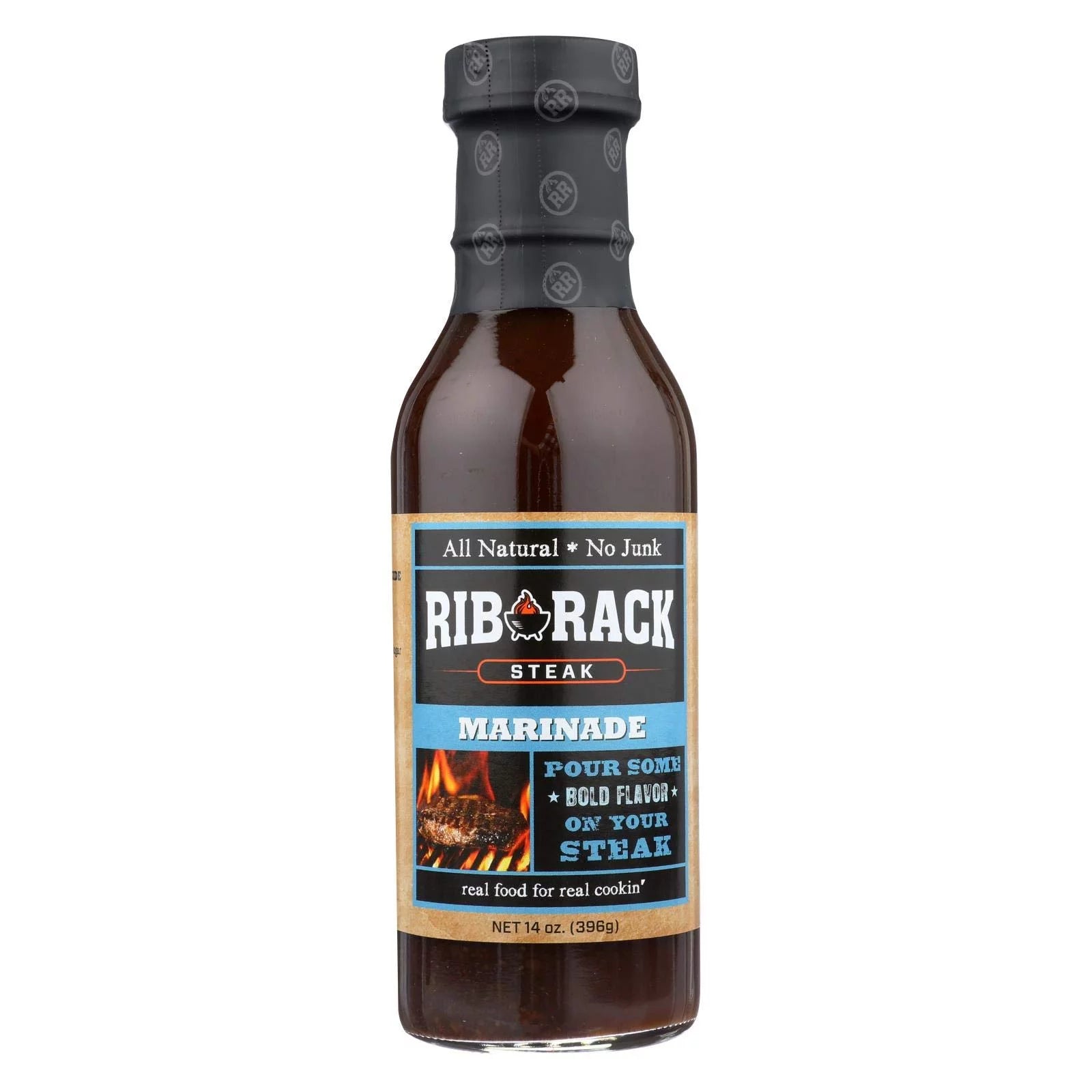 14 Oz Pack Of 6 Rib Rack Sauce Marinade Steak B278