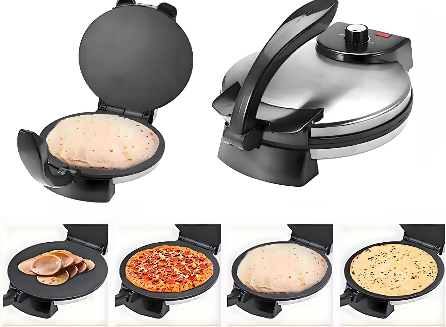 10 Inch Non-Stick Electric Tortilla Maker D90112
