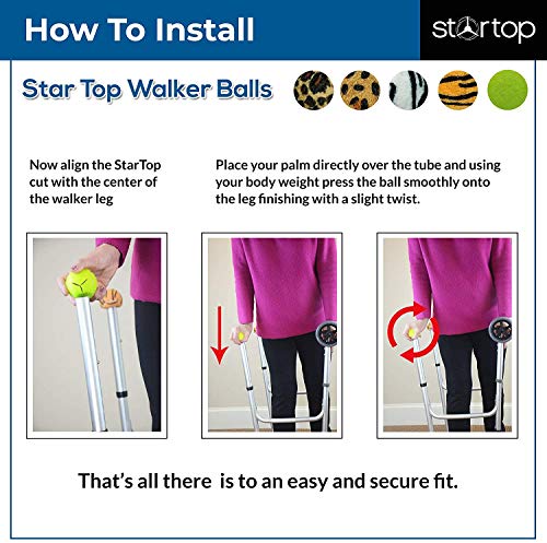 Pre Cut Walker Tennis Ball Glides R3372