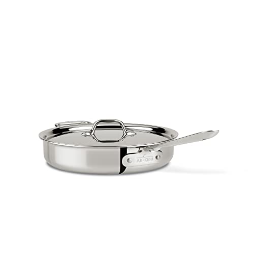 3-Ply Stainless Steel Sauté Pan 4 Quart U665