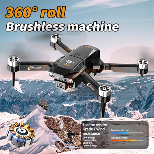 1080P Camera Brushless Motor Drone with Storage Card RC Quadcopter E3423