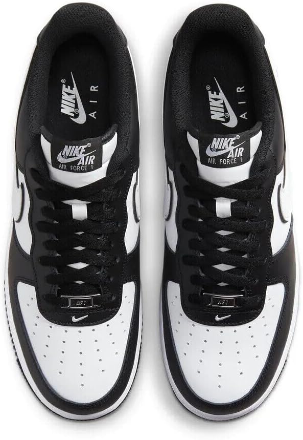 Black/White-Black Men's Shoes Size 7.5 F71670