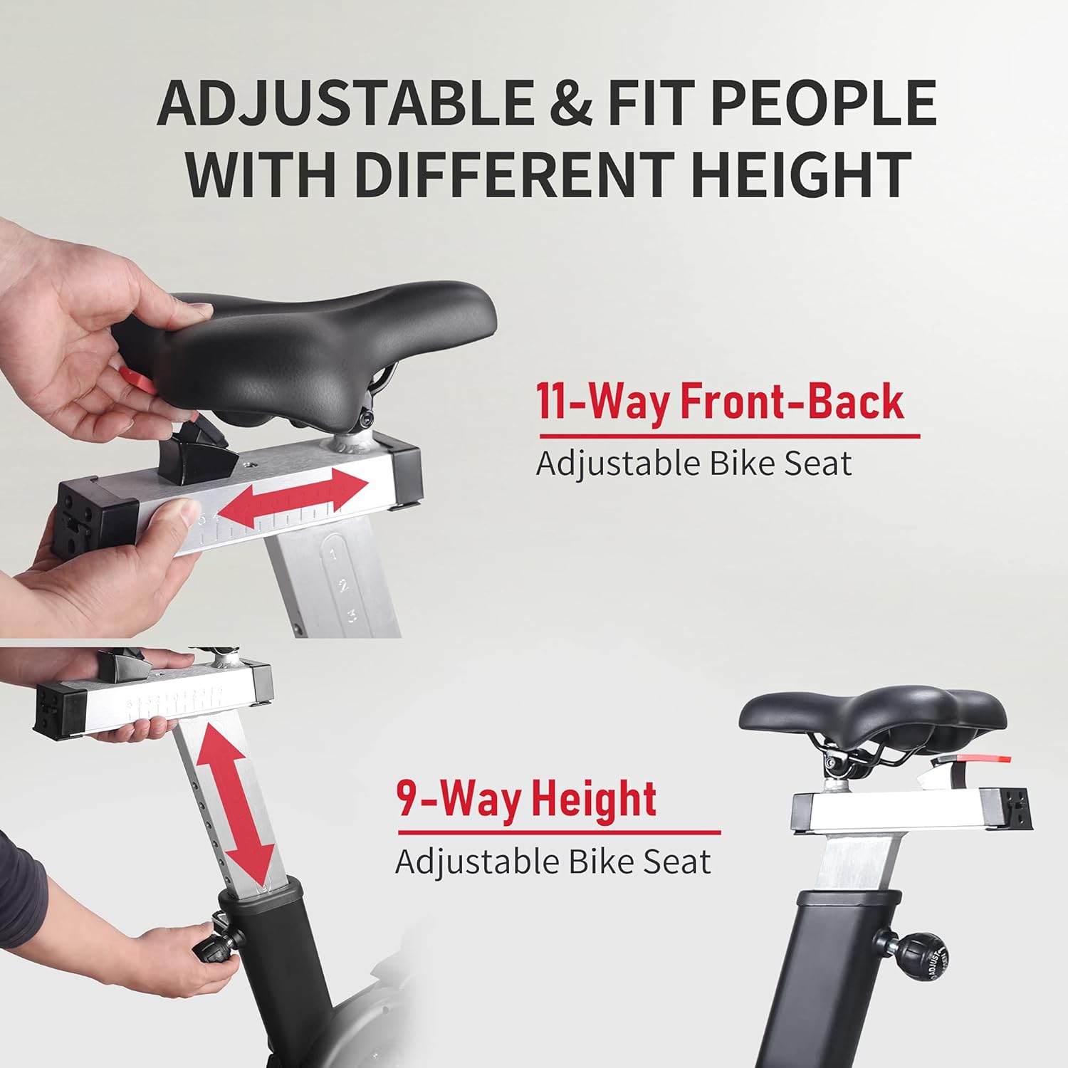 Indoor Cycling Stationary Bicycle with Air Resistance Y644