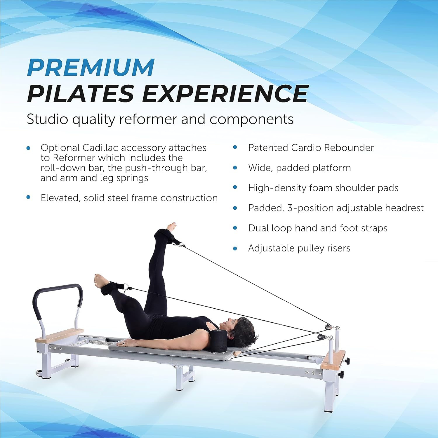 Pilates Reformer Workout Machine K643
