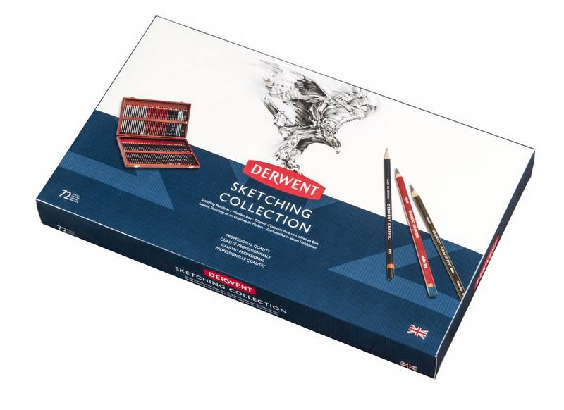 Wooden Box Set of 72 Sketching Pencil R10911