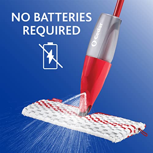 Red Spray Mop with 3 Extra Refills O312