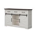 Dark Grey 53” Sideboard Cabinet with 2 Doors and 3 Drawers N106923
