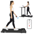 Slim Under Desk Treadmill with Remote Control and LED Display A658232