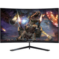24-Inch Curved 144Hz Gaming LED Monitor Edge-Less AMD FreeSync DisplayPort HDMI Machine Black H66885