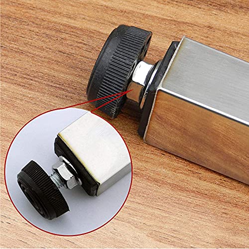 Stainless Steel Telescopic Adjustable Table Legs (80cm, Silver) F72358