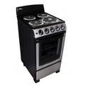 Black 2.3 cu.ft. Single Electric Range with Manual Clean Oven C829