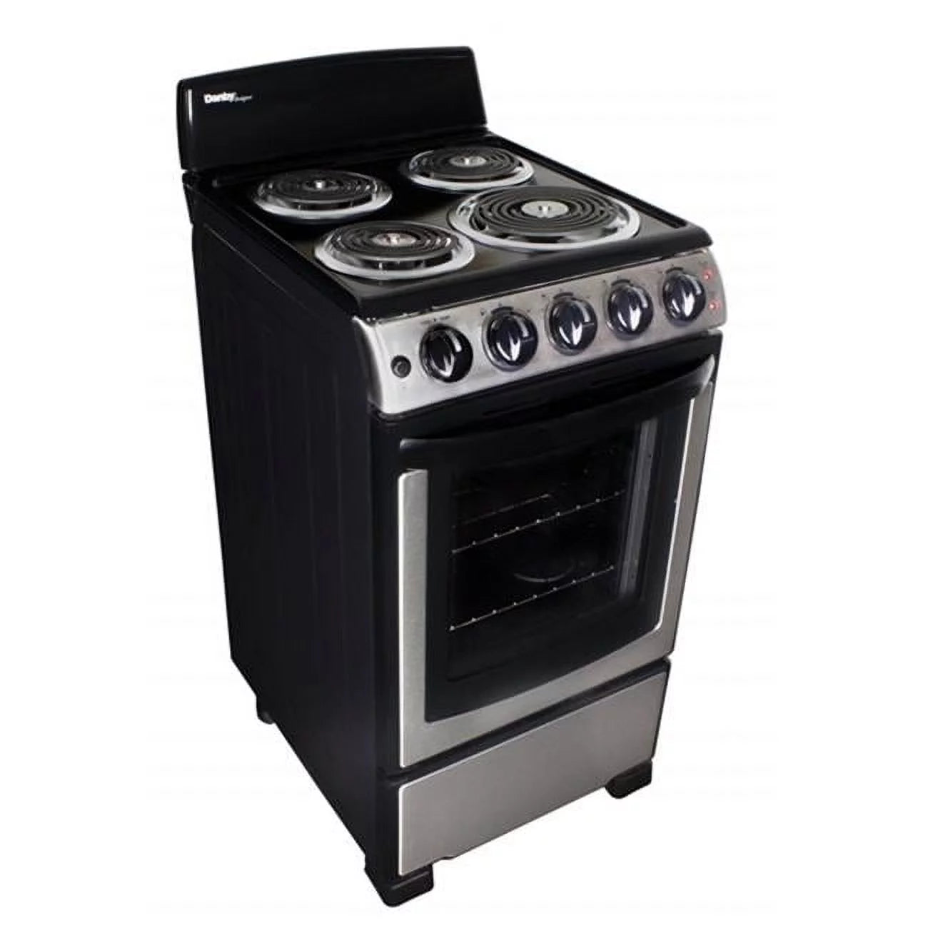 Black 2.3 cu.ft. Single Electric Range with Manual Clean Oven C829