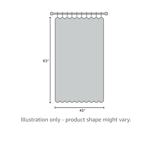 Burlap Knotted Tab-Top Window Curtain Panel Pair, 45"W x 84"L, Light Linen Q144
