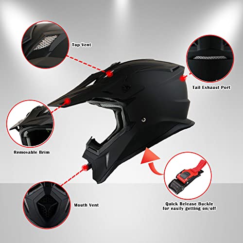 Adult Motocross Helmet BMX MX ATV Dirt Bike Downhill Mountain Bike Helmet Racing Style J42804