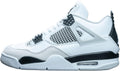 Military Black Air 4 Retro Sneakers S1945