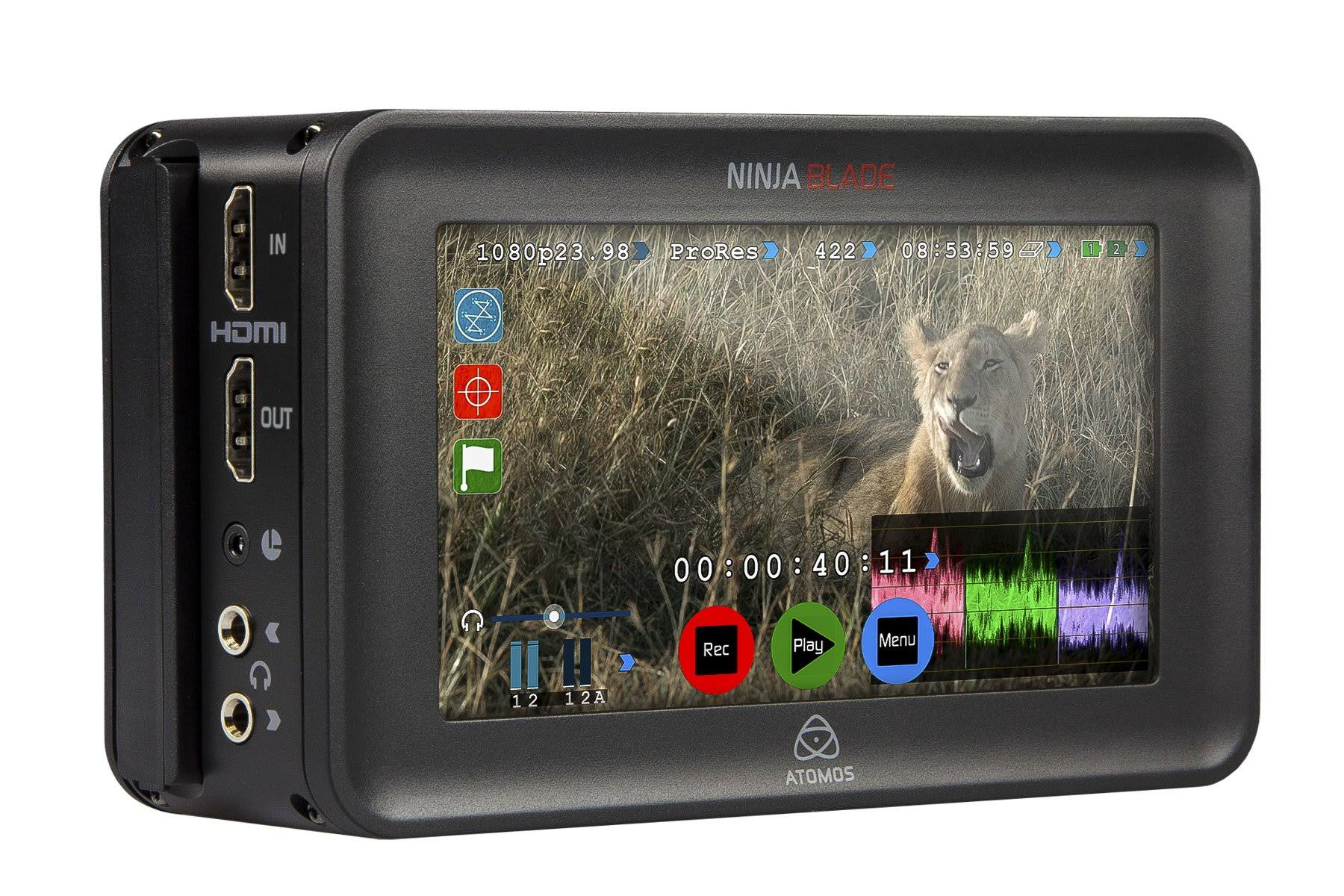 5 Ninja Blade HDMI On-Camera Monitor & Recorder A841