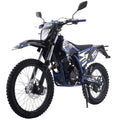 Blue 250 Dirt Bike 5-Speed Manual Transmission 21"/18" Wheels Electric/Kick Start L744059