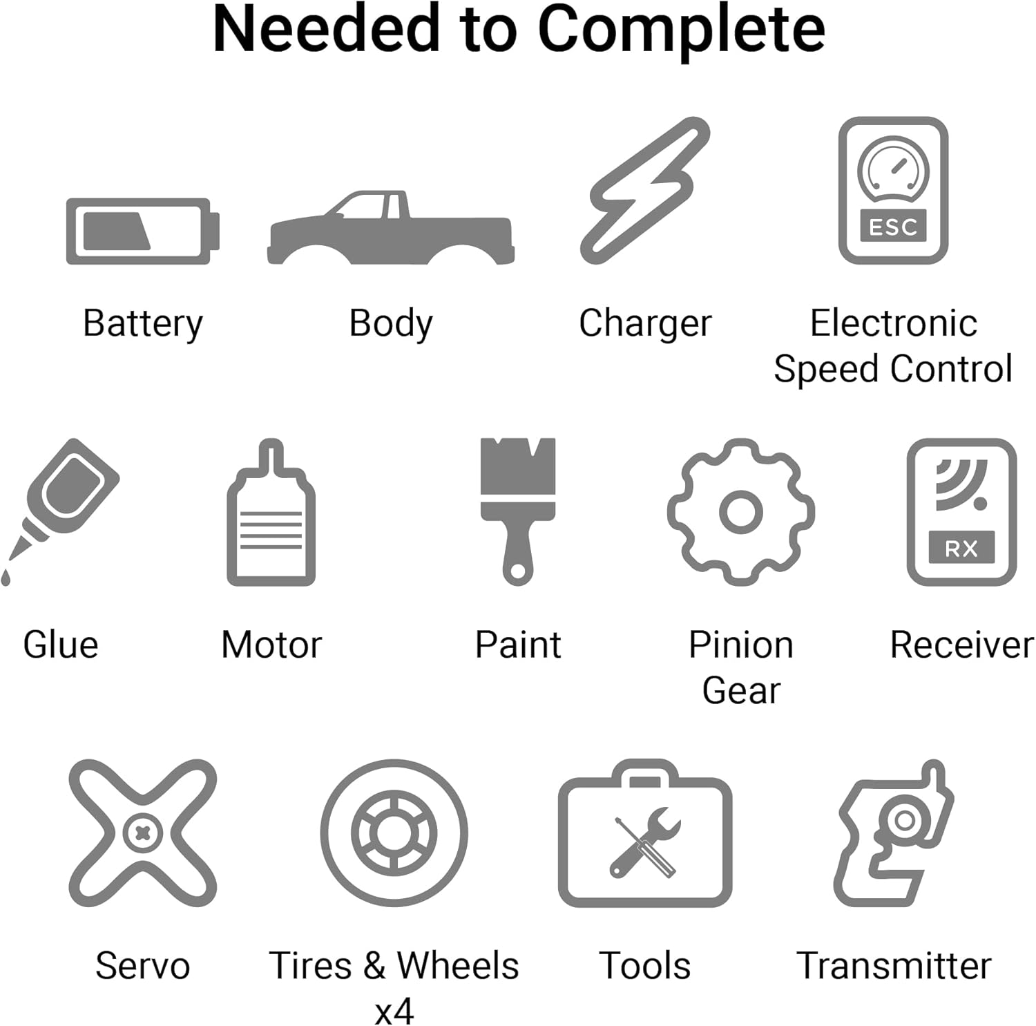 1/10th 4WD Kit E98066