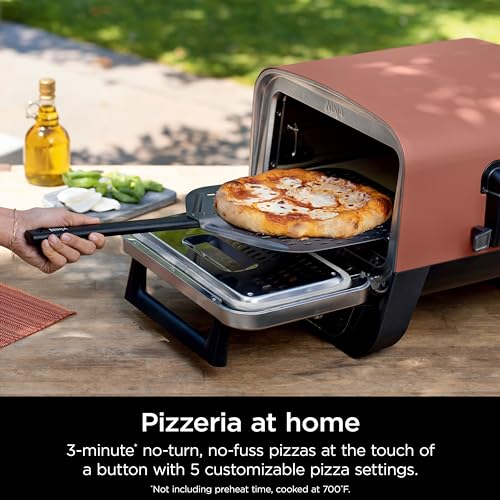 Terracotta Red 8-in-1 Outdoor Pizza Oven K3867