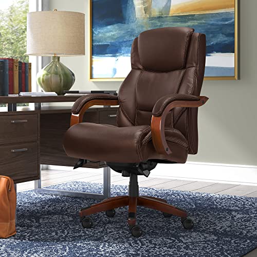 Black Bonded Leather High Back Ergonomic Office Chair J3336