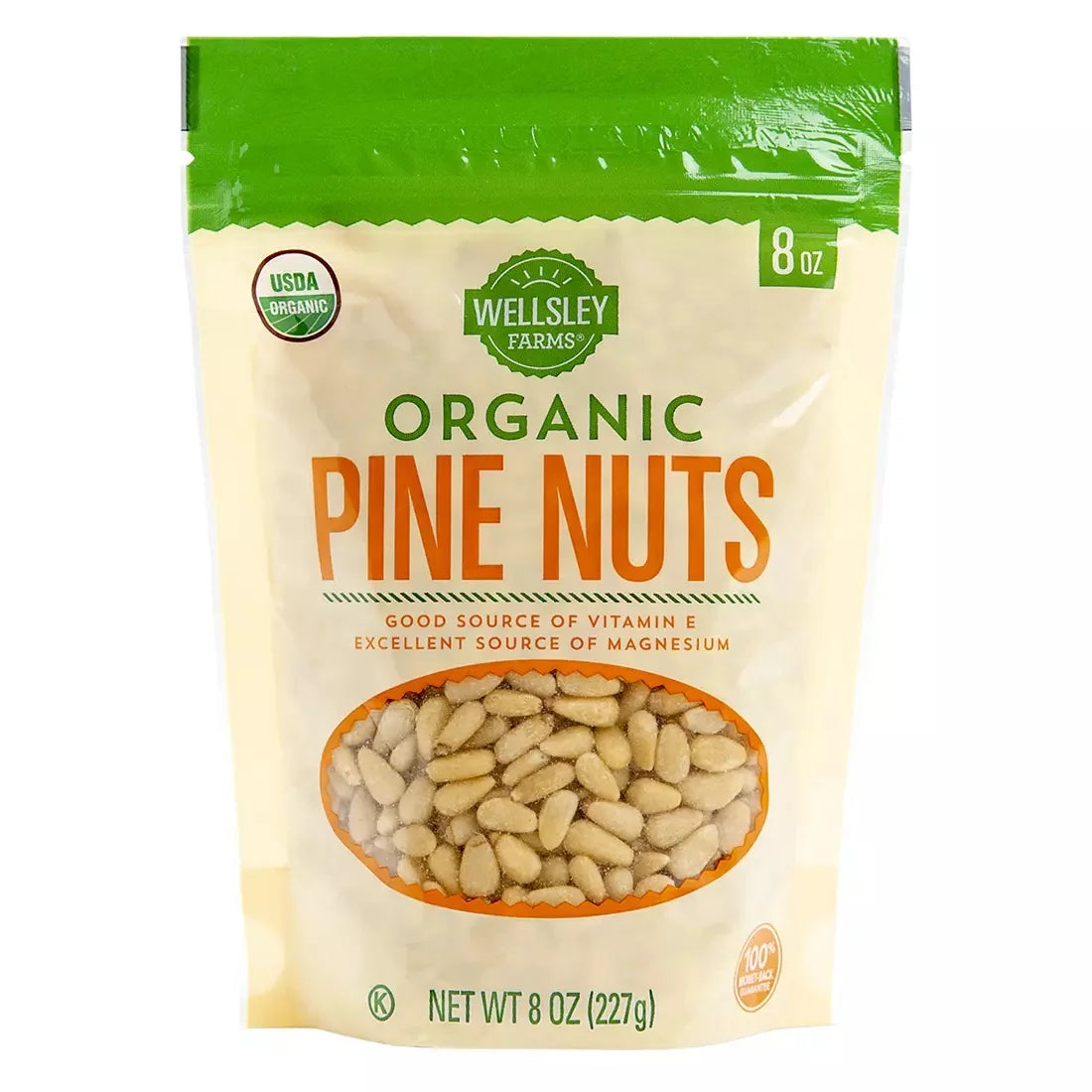 Organic Pine Nuts, 8 oz. J7685