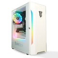 White AMD Ryzen 5 2600 NVIDIA RTX 3060 12GB 32GB DDR4 3200 RAM 1TB NVMe SSD Windows 11 Pro Gaming PC P196