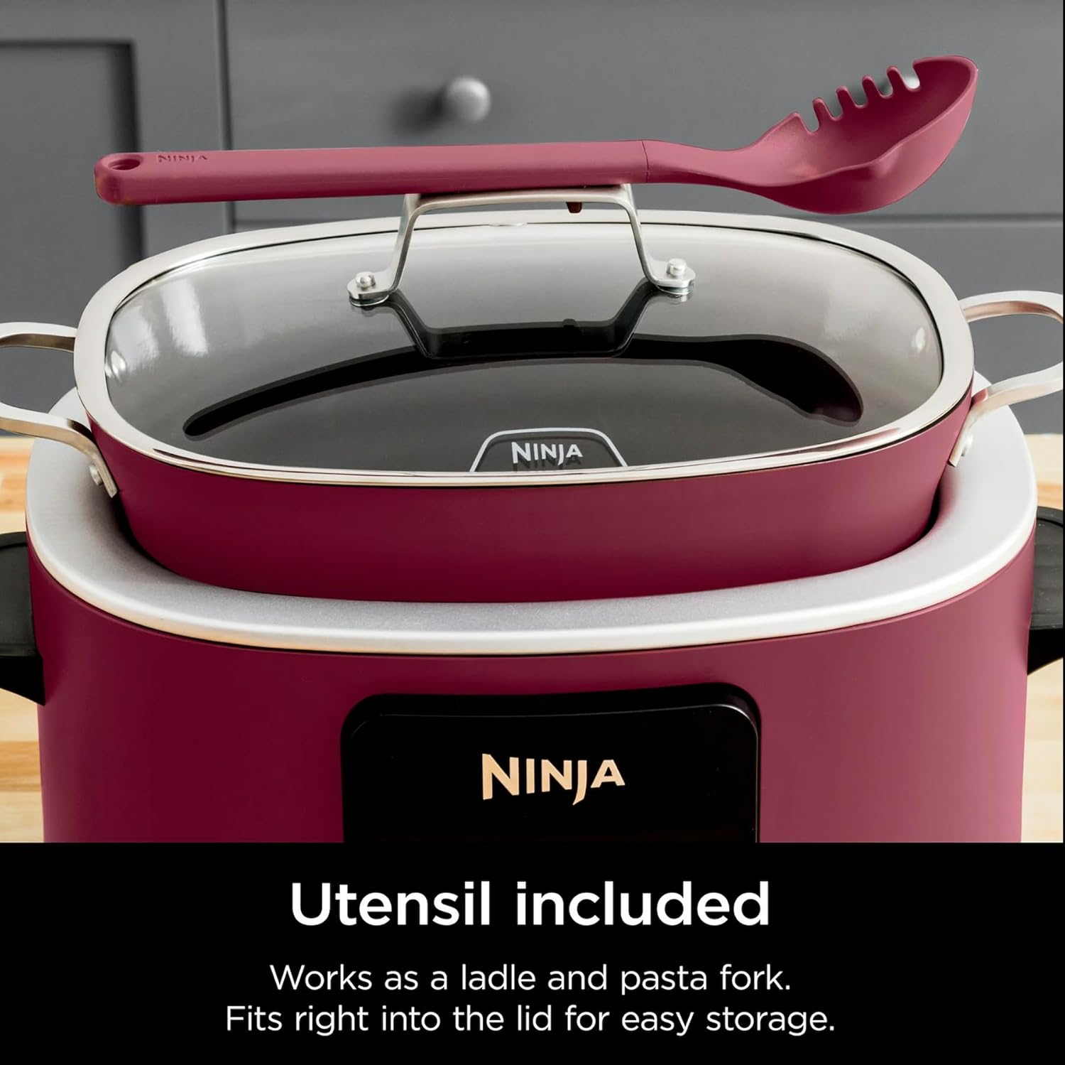 Cherry Red 8.5qt Multi-Cooker J854645