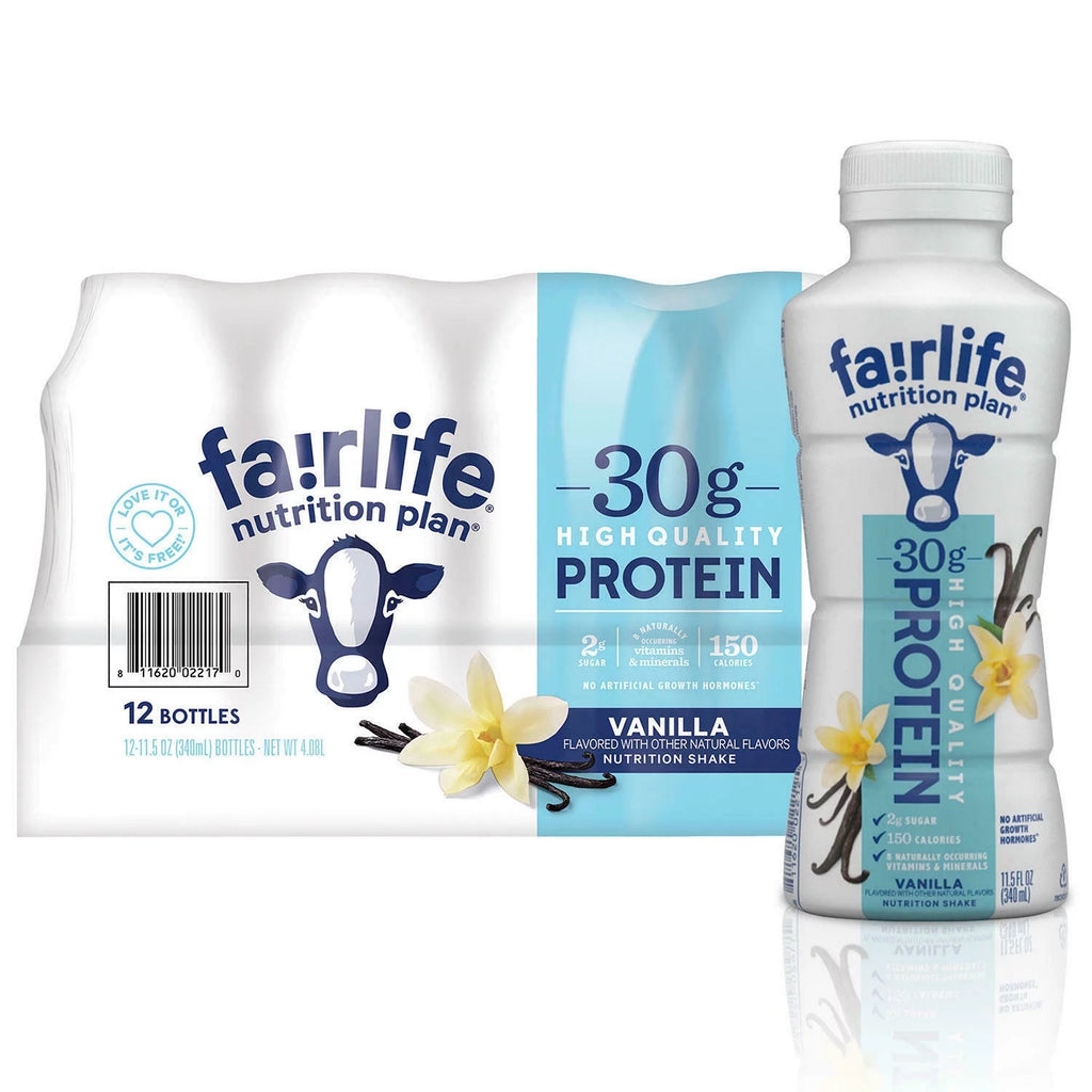 Vanilla High Protein Shake, 12 Pack Of 11.5 Fl Ounce Bottles Z474