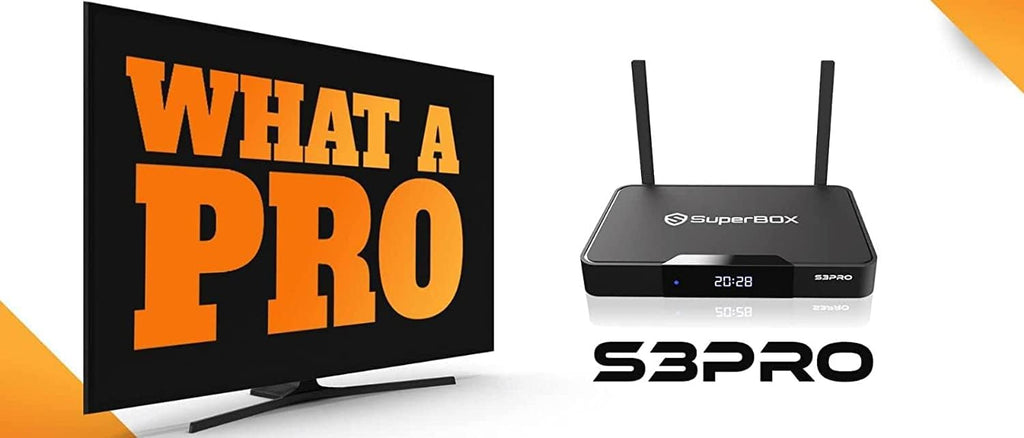SuperBOX S3 Pro with Voice Activated Remote and 2GB RAM+32GB O97377