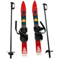 Blue Kids' Ski Set with 2 Ski Boards and 2 Poles I6026