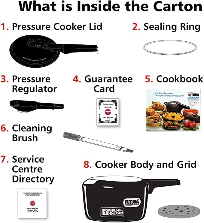 Hard Anodized Pressure Cooker O57079