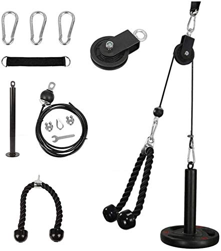 Cable Pulley System with Loading Pin and Triceps Rope N5388