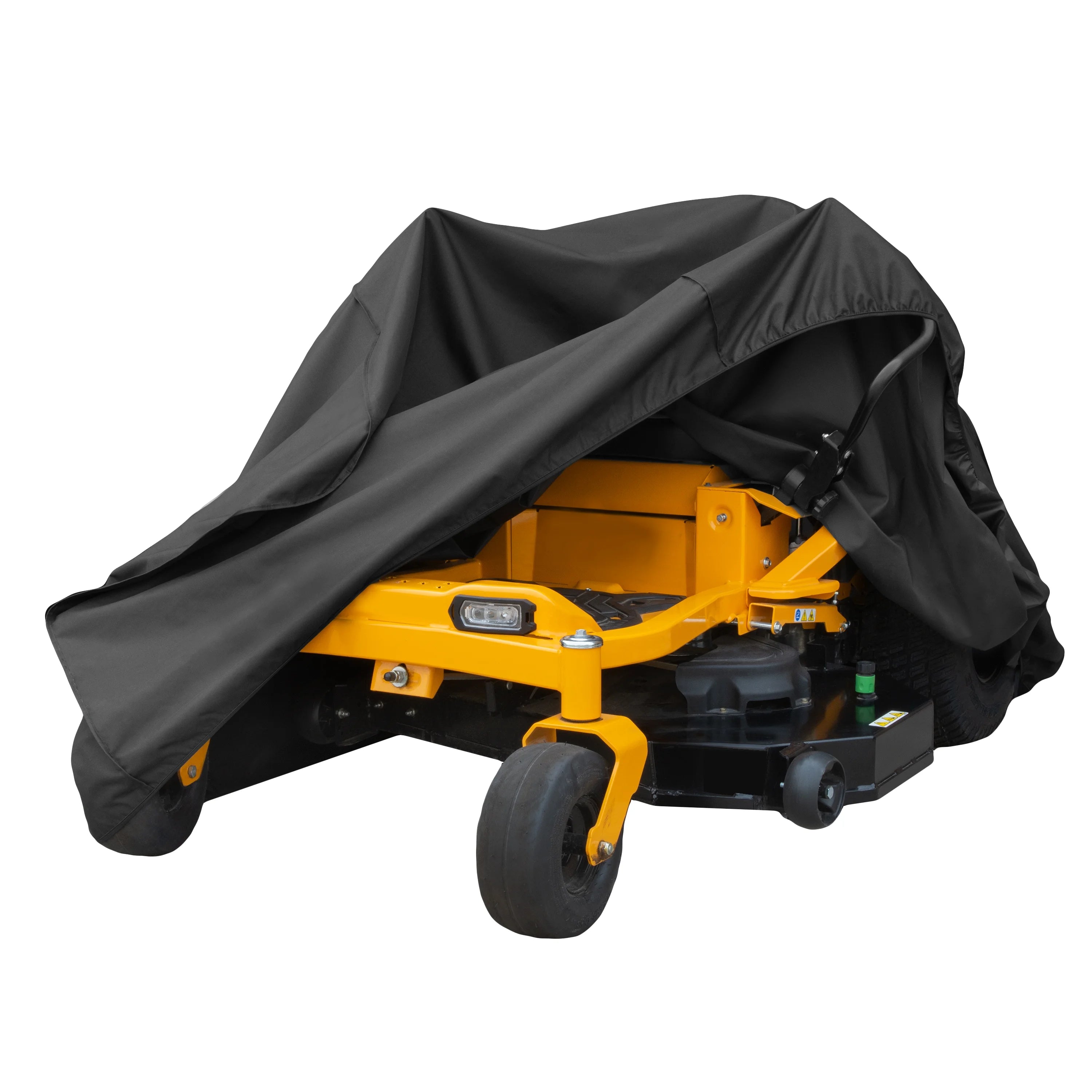 Black Zero-Turn Lawnmower Cover, 82"L x 50"W x 47"H D135857