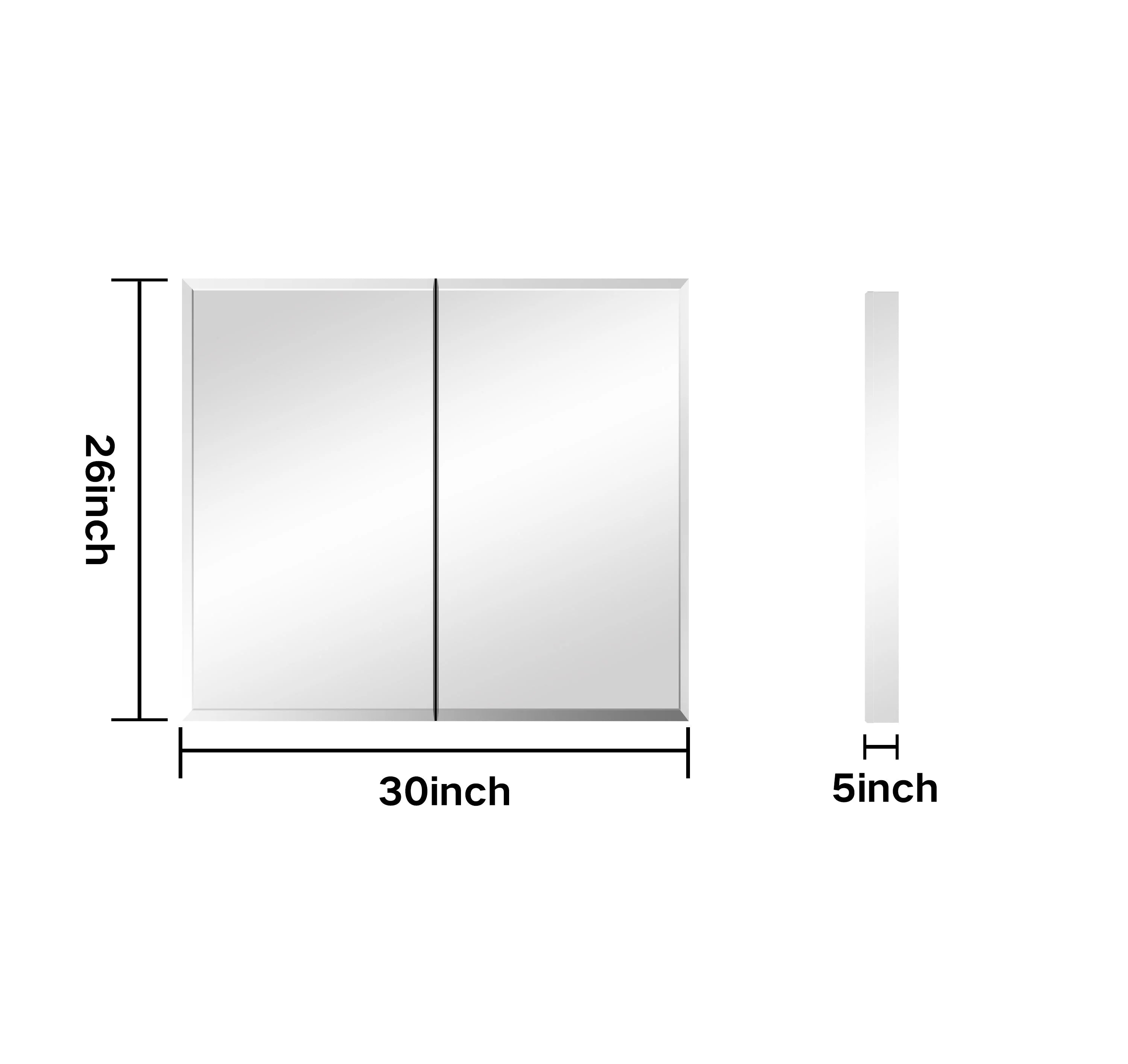 Double Door Mirror Medicine Cabinet I4201