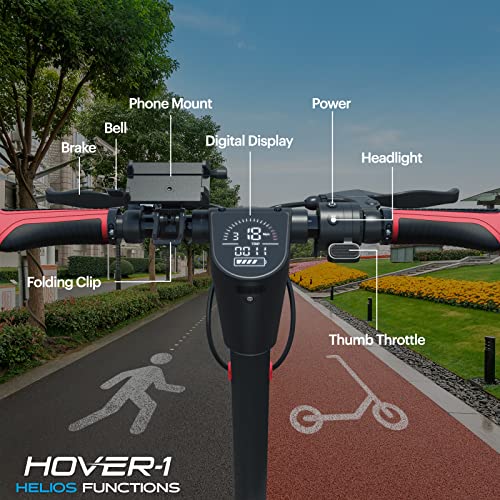 Electric Folding Scooter, 18 MPH, 24 Mile Range, 500 Watts, 10” Pneumatic Tires V291