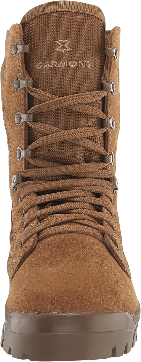 Men's Suede Leather Tactical Hiking Boots, Coyote, 13 A918