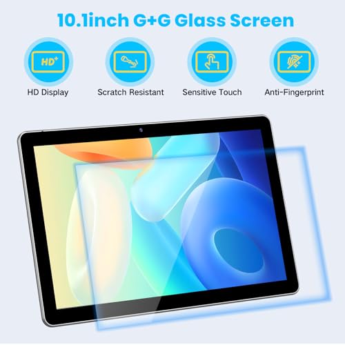 10.1 Inch 4G LTE Tablet with SIM Card Slot, 64GB ROM V79688