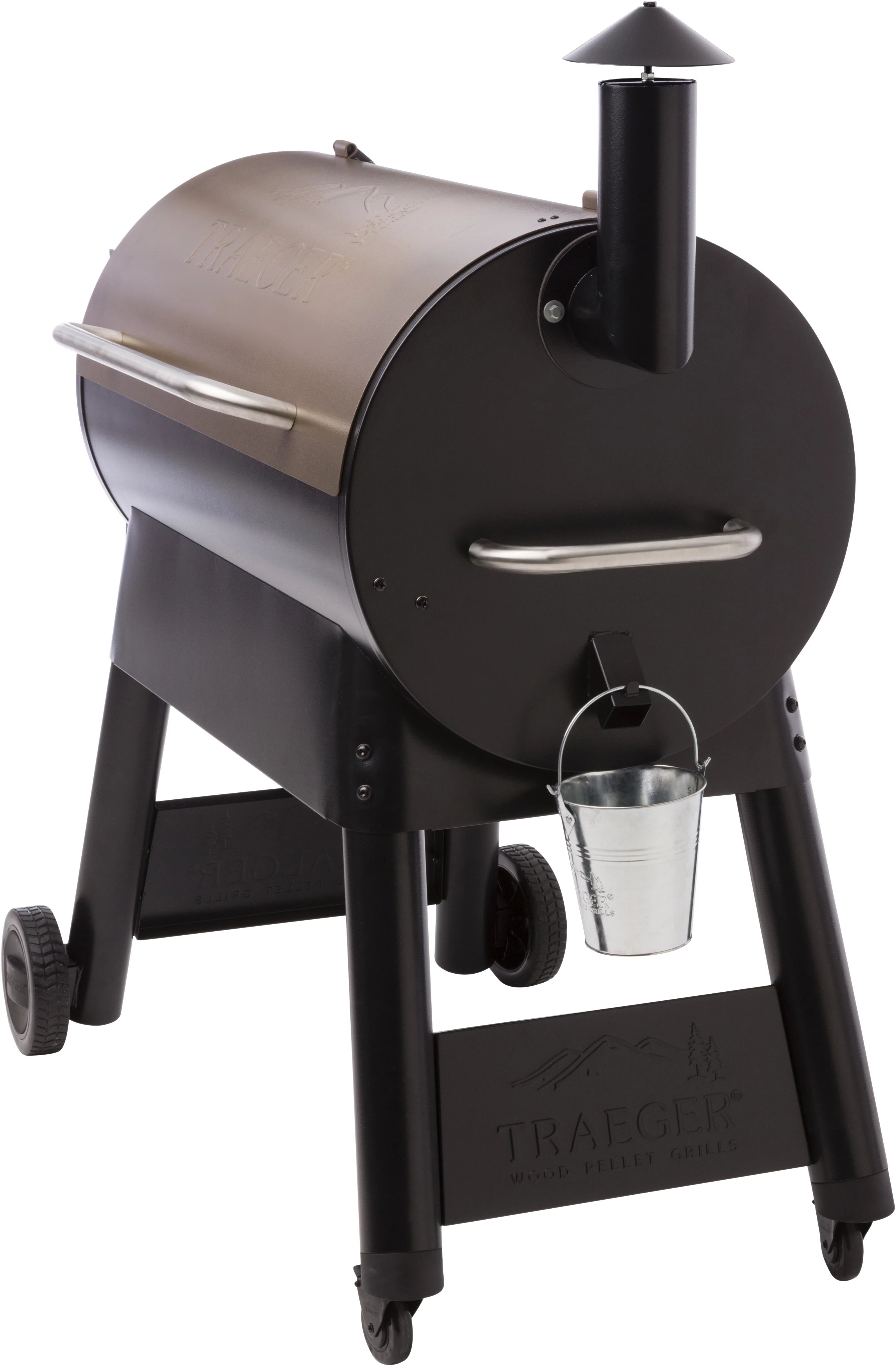 Bronze Wood Pellet Grill and Smoker B2751