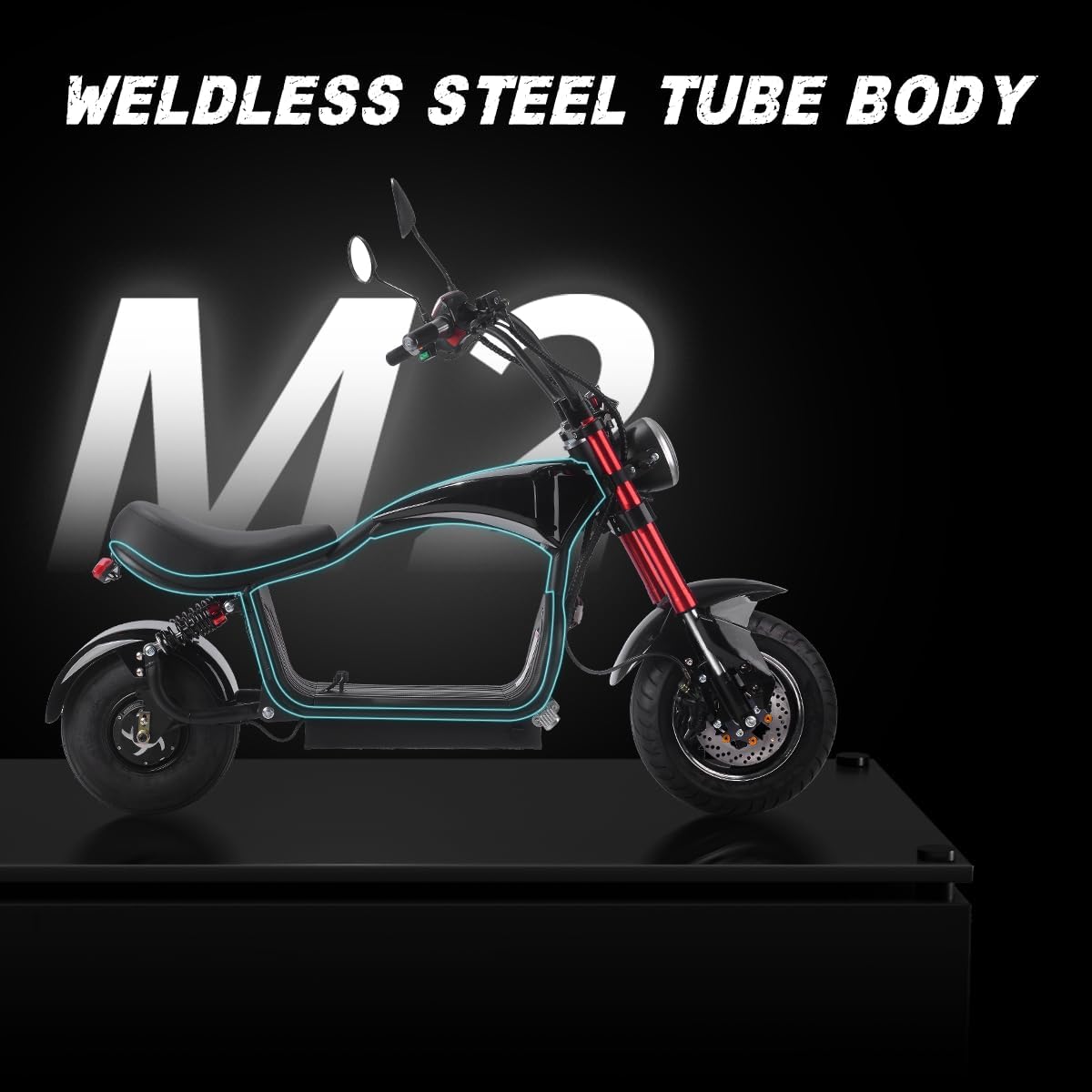 800W Motor 48V 12Ah Lithium Removable Battery Electric Scooter I733