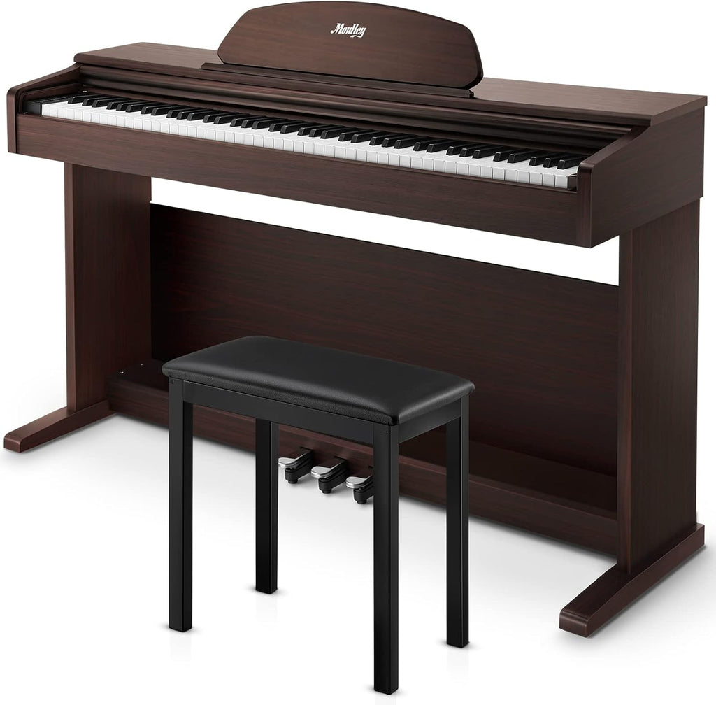 88 Key Weighted Digital Piano with Stand & Bench K729400