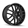 Matte Black Machined Ring Wheel H997