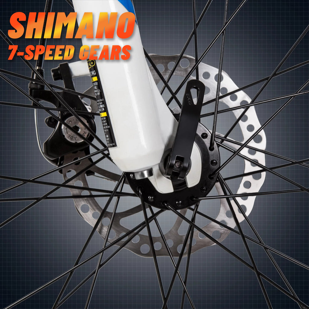 26" 500W Electric Mountain Bike with Removable Lithium Battery G401