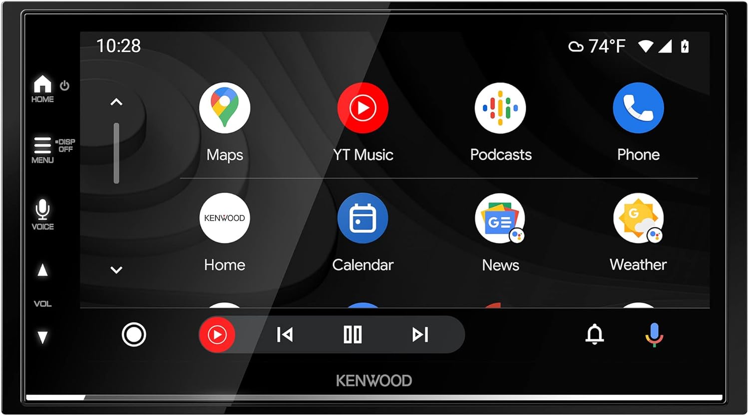 6.8-Inch Capacitive Touch Screen Car Stereo with Wireless CarPlay and Android Auto O28281
