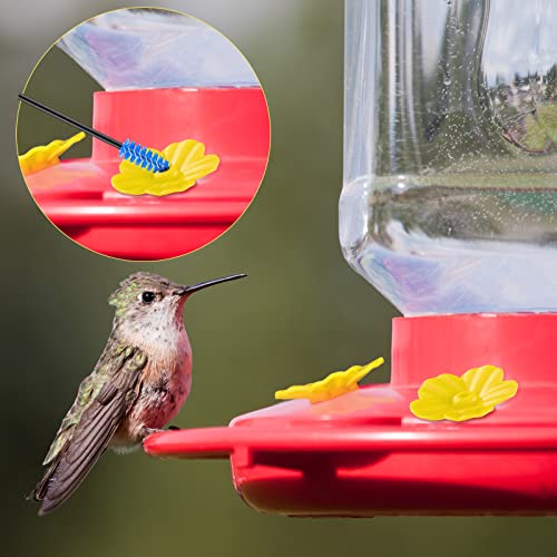 38 Pcs 3 Size Hummingbird Feeder Cleaning Brush with Replacement Flowers Feeding Ports Y13781