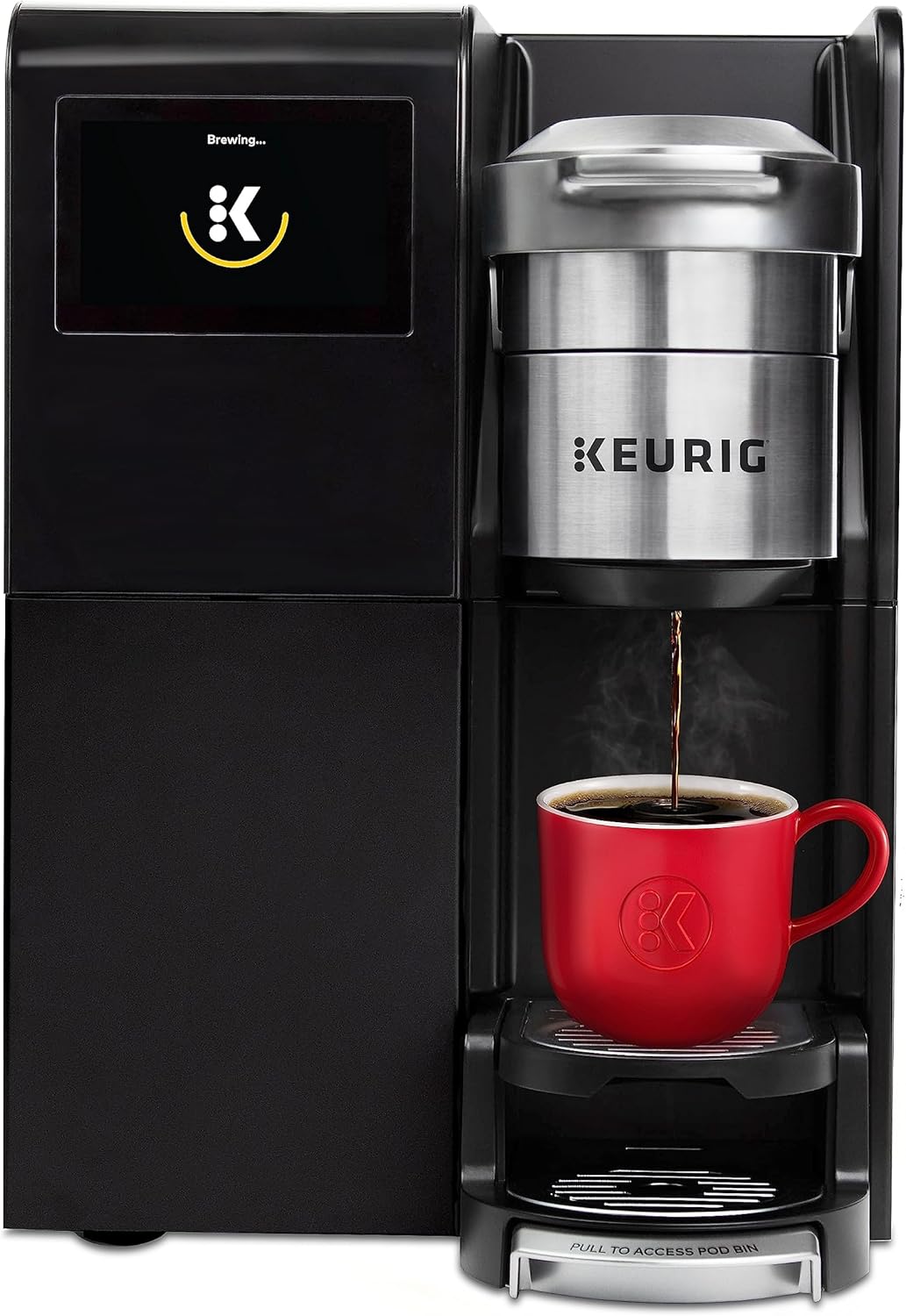 Black/silver Single-Cup Brewer Q534