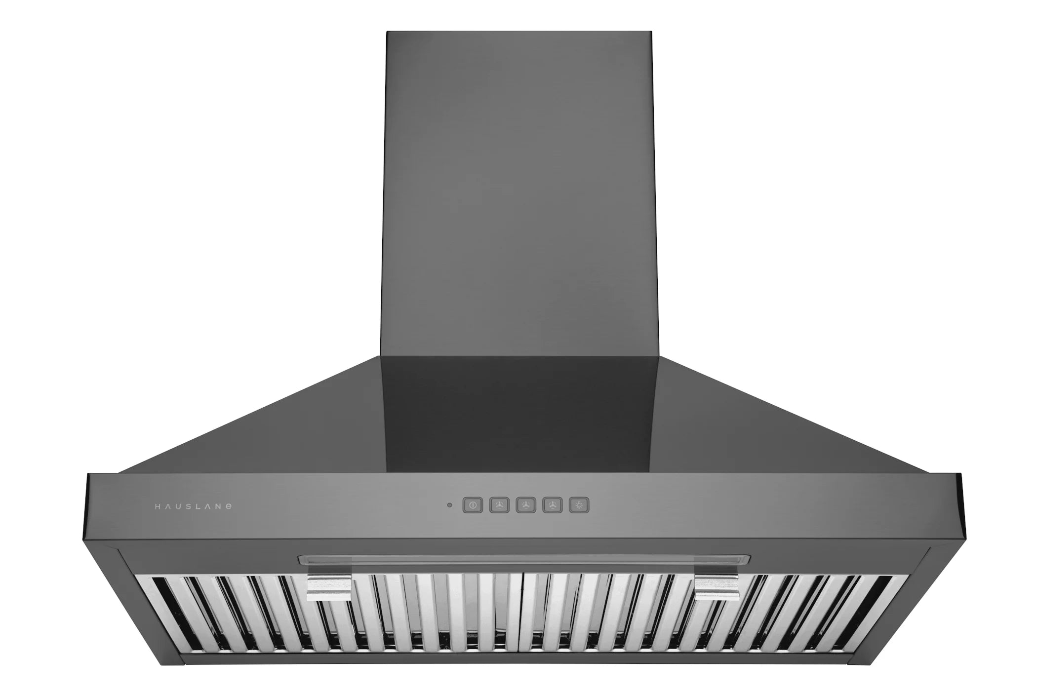 30 in. Convertible Wall-Mounted Range Hood, Black Stainless Steel Z435744