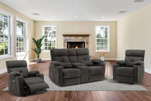 2 Piece Power Reclining Sofa Set J449732